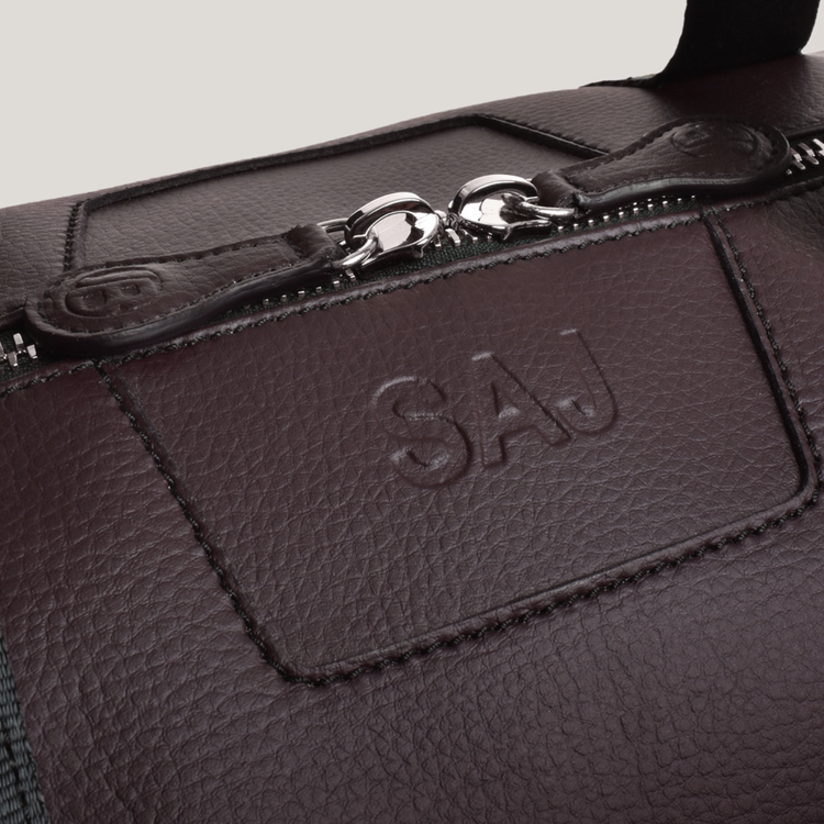 Bordeaux Leather Holdall