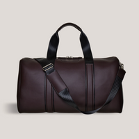 Bordeaux Leather Holdall