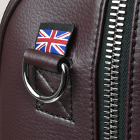 Bordeaux Leather Holdall