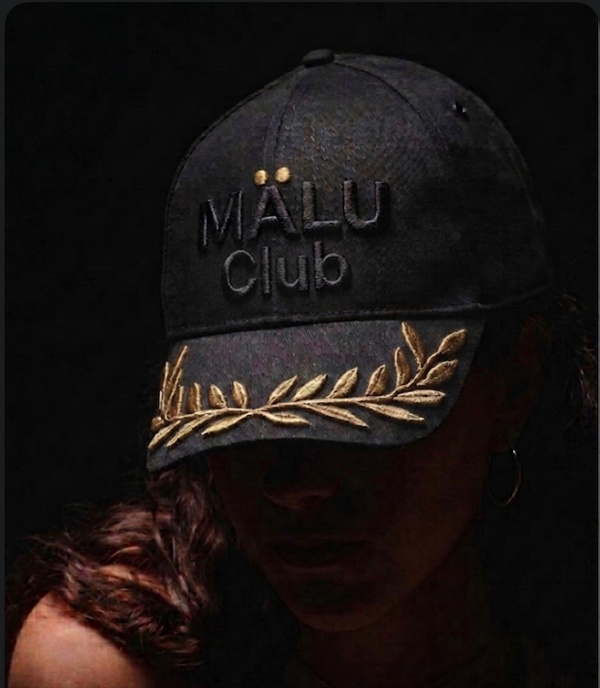 Mälu Club Baseball Cap — Gold Laurel